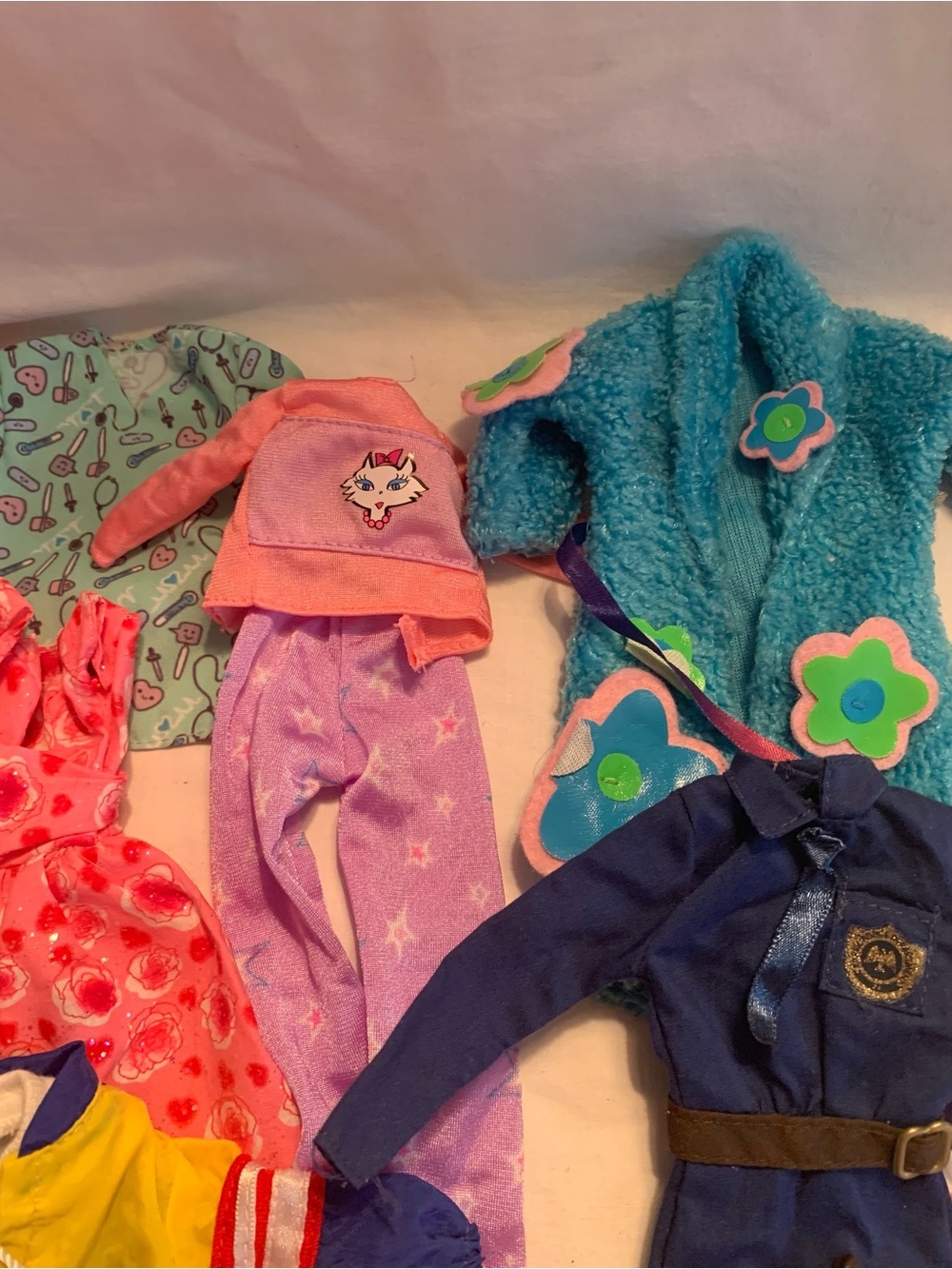 Vintage Barbie and Ken Doll Clothes, Lot of 12 - Picture 2 of 14
